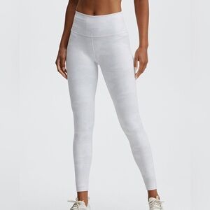 Fabletics Define PowerHold High-Waisted Leggings, White Heather Camo